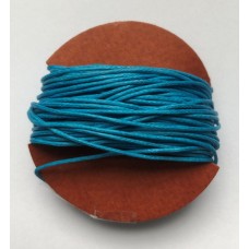 Waxkoord aquablauw 0,5 mm (per 10 meter)